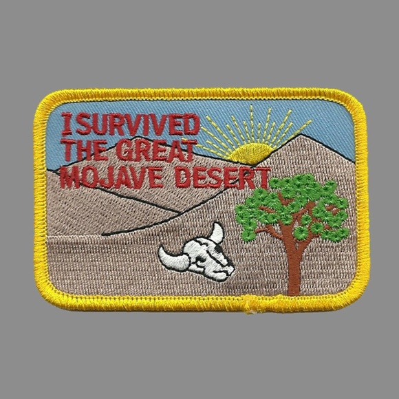 I Survived the Mojave Desert Patch Iron On Joshua - Picture 3 of 3